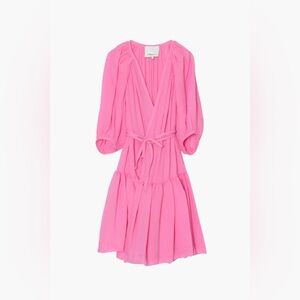 3.1 Phillip Lim Vibrant Pink Long Sleeve Dress